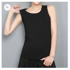 Janest Buckle Bandage Singlet Binder Tank Top L Black